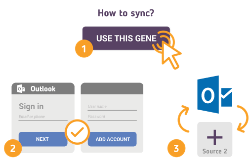 How to Synchronize your Outlook 365 with SyncGene?