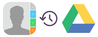 Backup iCloud Contacts data to Google Drive