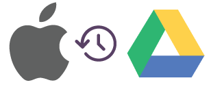 Automatic iOS data back up to Google Drive