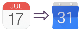 Déplacer le calendrier iCloud vers Google