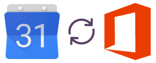 Sync Google Calendar with Office 365