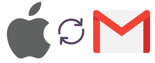 Synchroniser iOS avec Gmail
