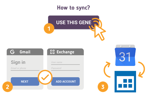 How to Sync Gmail Calendar with Exchange Calendar?