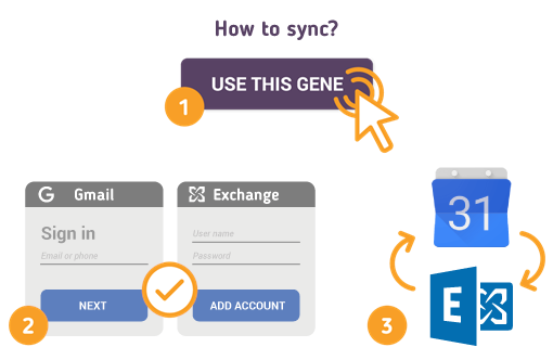 Comment synchroniser le calendrier Gmail avec Microsoft Exchange?