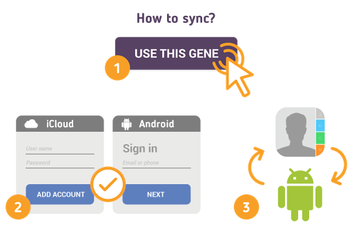 Comment synchroniser les contacts iCloud avec Android?