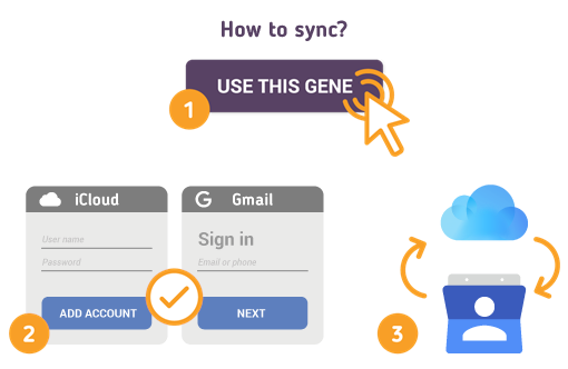 Comment synchroniser iCloud avec les contacts Gmail?