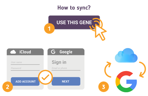 How to Sync iCloud with Google?