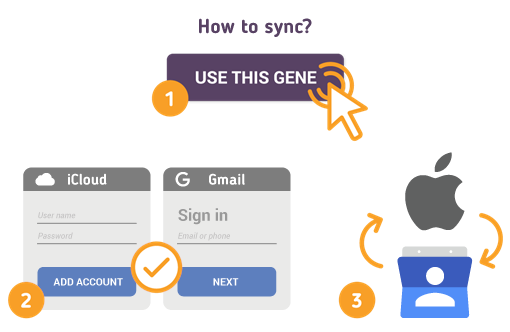 Wie synchronisiere ich iOS mit Google Mail-Kontakten?