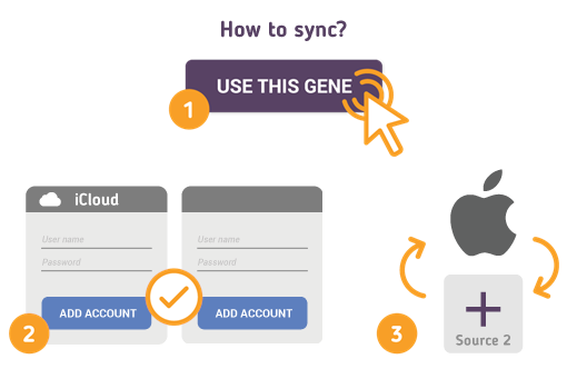 Wie synchronisiere ich Ihr iOS mit SyncGene?