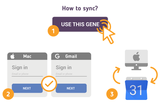 Comment synchroniser Mac avec le calendrier Gmail?