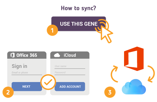 Wie synchronisiere ich Office 365 mit iCloud?