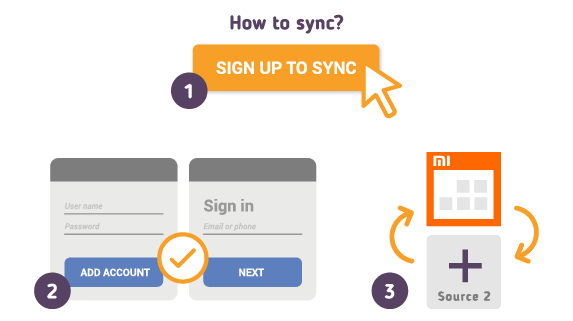 How to Synchronize your Xiaomi Calendar with SyncGene?