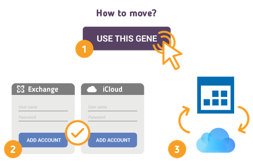 How to Move Exchange Calendar to iCloud?